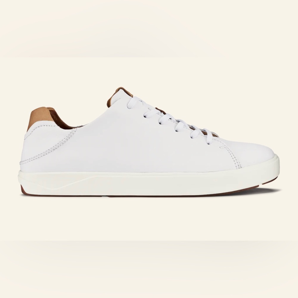 Olukai Lae‘ahi Lī ‘Ili Men’s Leather Sneakers